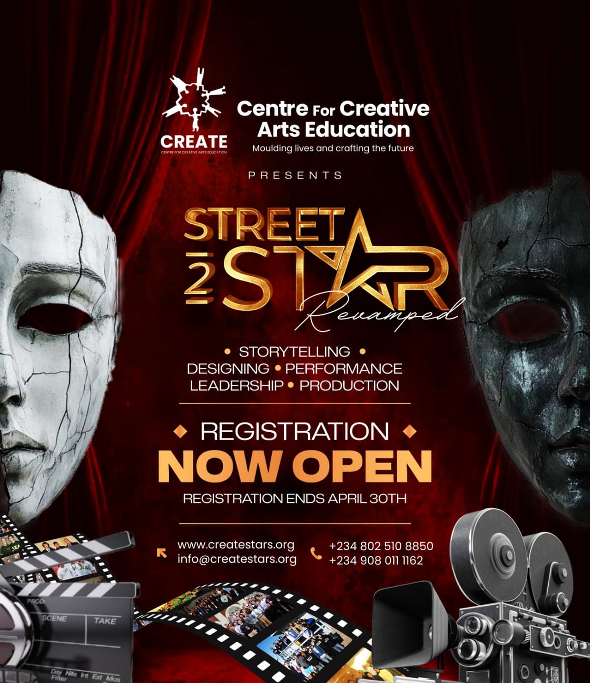 Call for Participants - Creative Arts Program Flyer